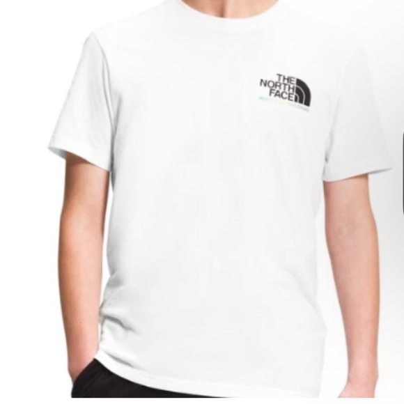 The North Face White Short Sleeve Tee - Picture 1 of 6
